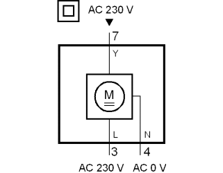 Схема соединения для привода Siemens GSD 321.1A